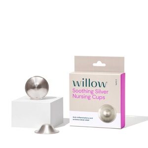 Willow Soothing Silver Nursing Cups